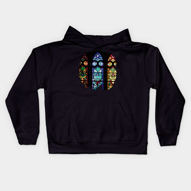 Glass Art Kids Hoodie by Pixy Official